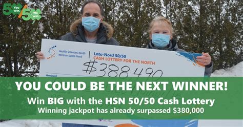 HSN 50/50 Cash Lottery for the North!.